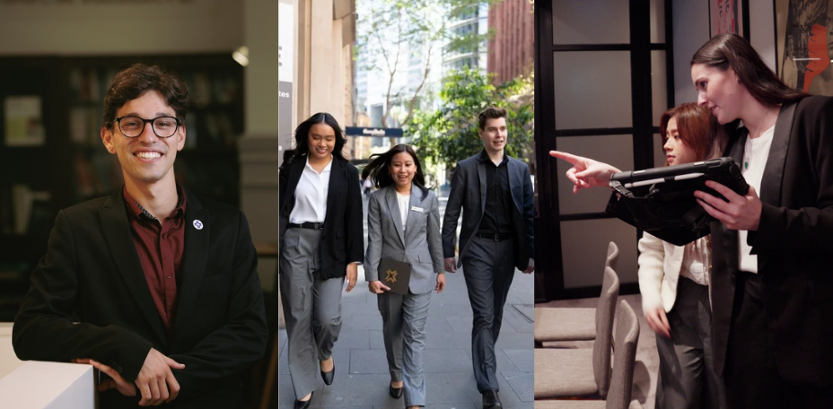 The Hotel School students on their internships
